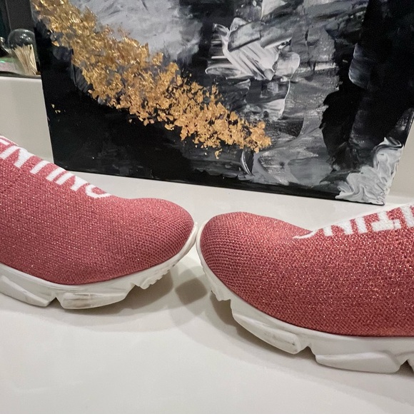 VALENTINO BY MARIO VALENTINOMelissa Logo Sock Sneakers sz 7.5 - Picture 7 of 8